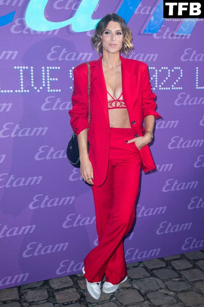 Laury Thilleman Displays Her Sexy Tits at the Etam Womenswear Show - #12