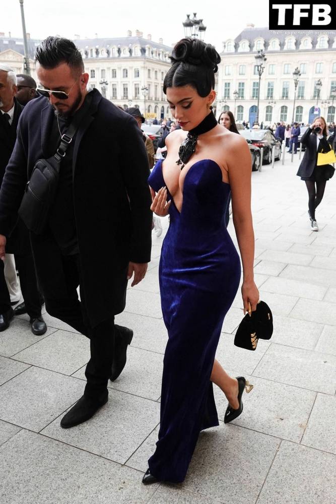 Busty Kylie Jenner Flaunts Her Deep Cleavage in Paris (54 Photos + Video) - #12