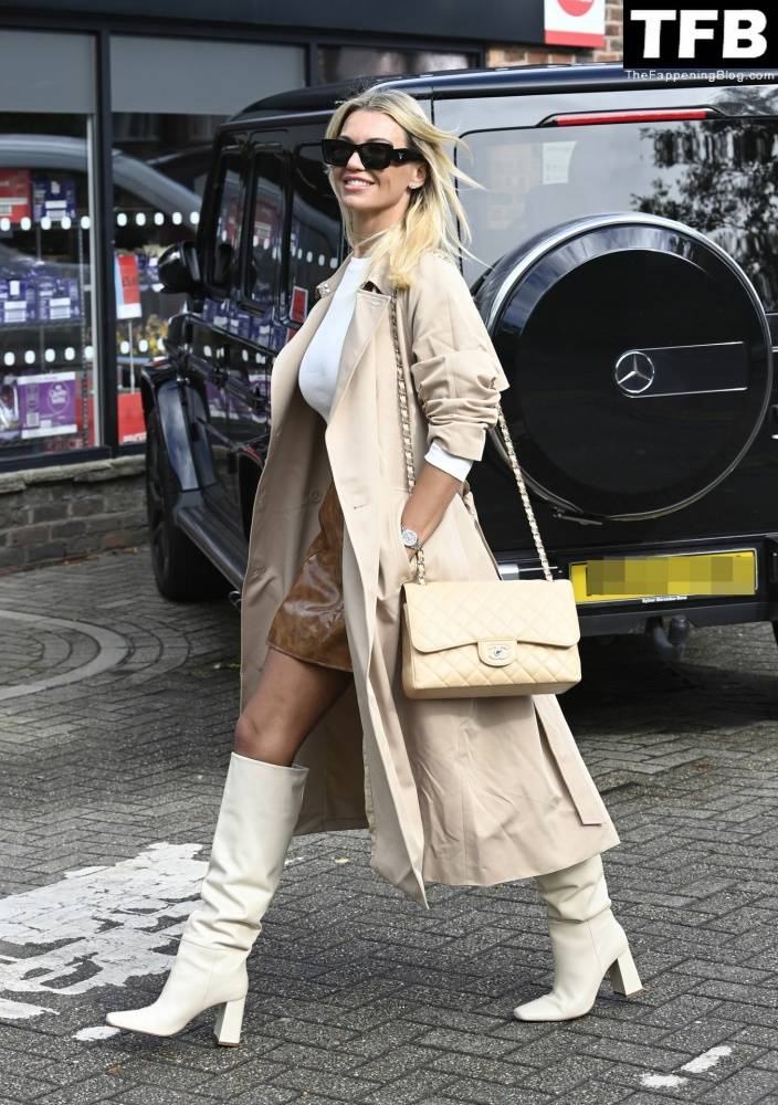 Christine McGuinness Puts on a Leggy Display Out and About in Cheshire - #7