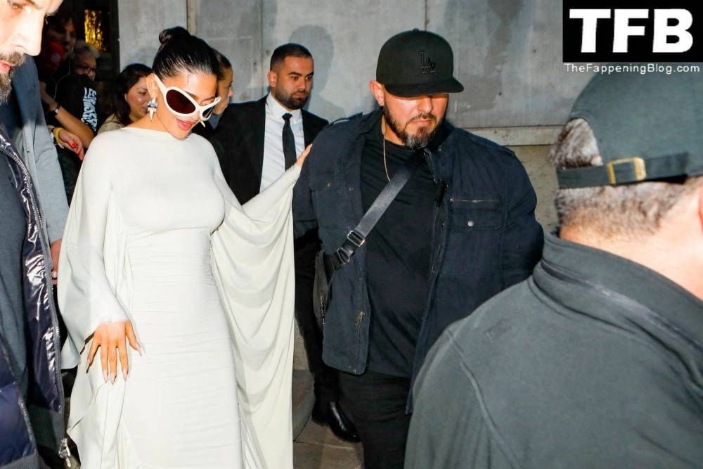 Kylie Jenner Flaunts Her Curves in a White Dress During Paris Fashion Week - #66
