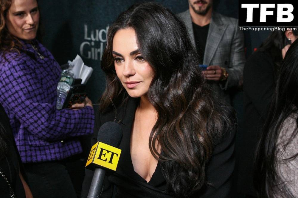 Mila Kunis Poses on the Red Carpet at the New York Premiere of Netflix 19s 18Luckiest Girl Alive 19 - #20