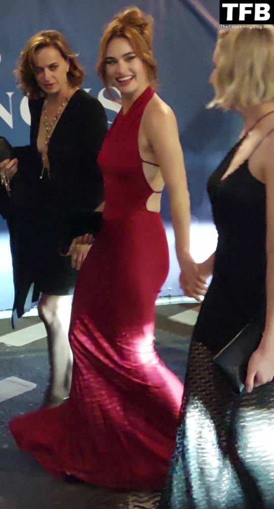 Lily James Looks Hot at the Luminous Gala at BFI London - #2