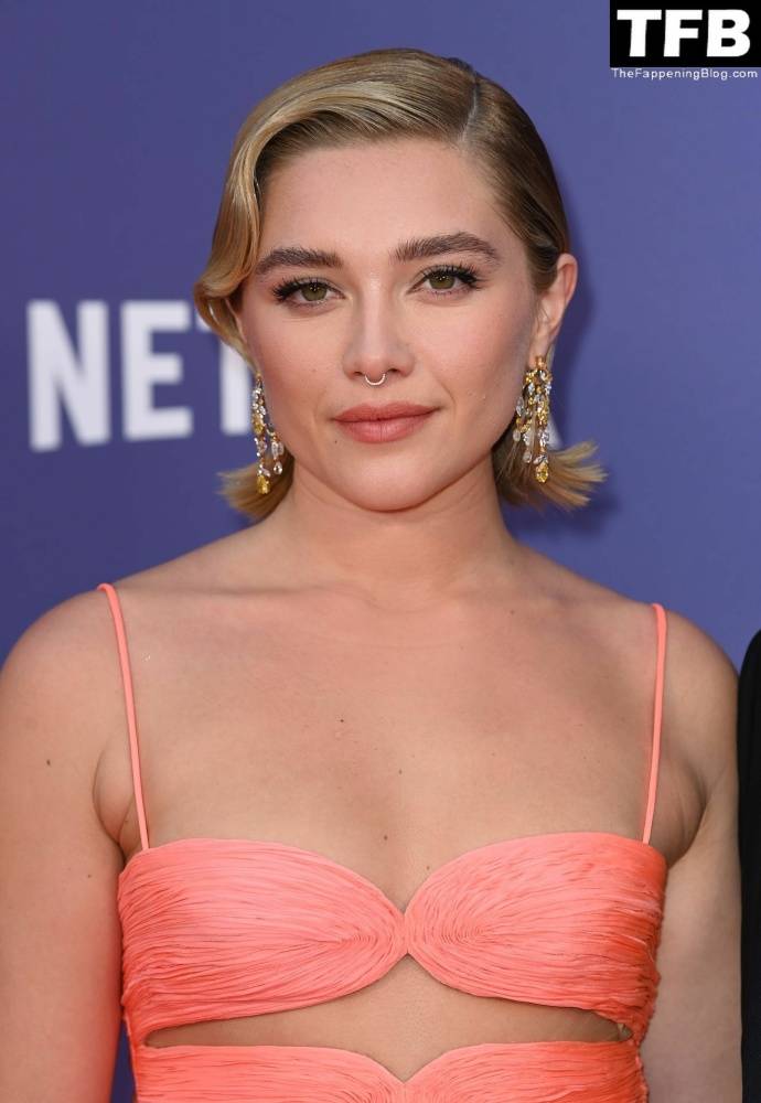Florence Pugh Stuns on the Red Carpet at 1CThe Wonder 1D Premiere in London - #68