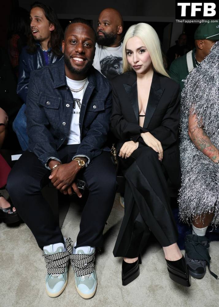 Ava Max Displays Her Sexy Tits as She Attends the Lanvin Show in Paris - #4