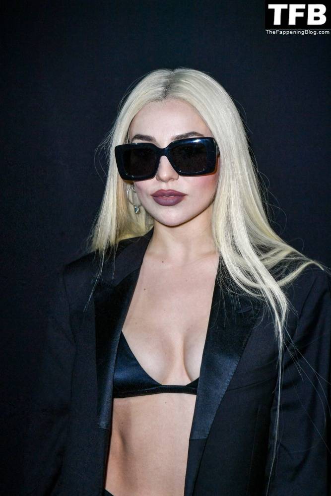 Ava Max Displays Her Sexy Tits as She Attends the Lanvin Show in Paris - #11