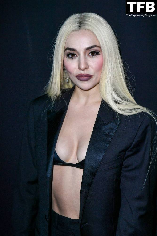 Ava Max Displays Her Sexy Tits as She Attends the Lanvin Show in Paris - #41