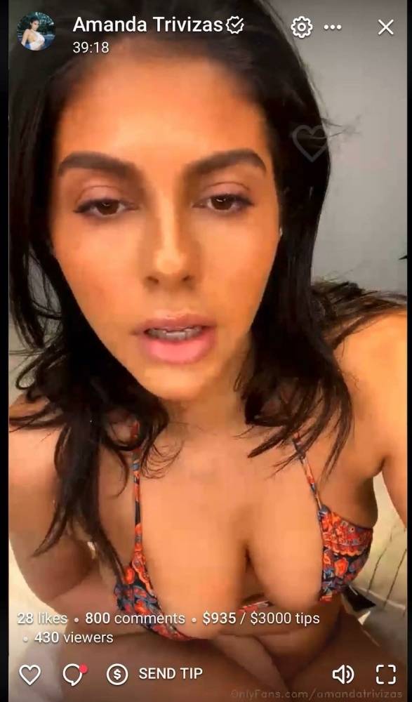 Amanda Trivizas Dildo Masturbation Onlyfans Livestream Leaked - #6