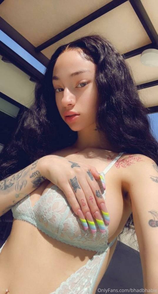 Bhad Bhabie Topless Boob Teasing Onlyfans Set Leaked - #8