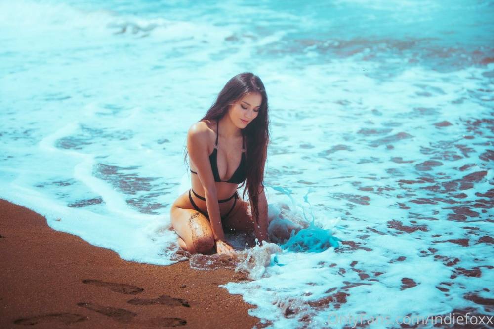 Indiefoxx Thong Bikini Beach Onlyfans Photoshoot Set Leaked - #4
