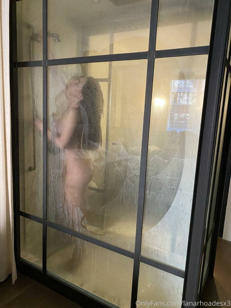 Lana Rhoades Nude Shower Voyeur Onlyfans Set Leaked - #1