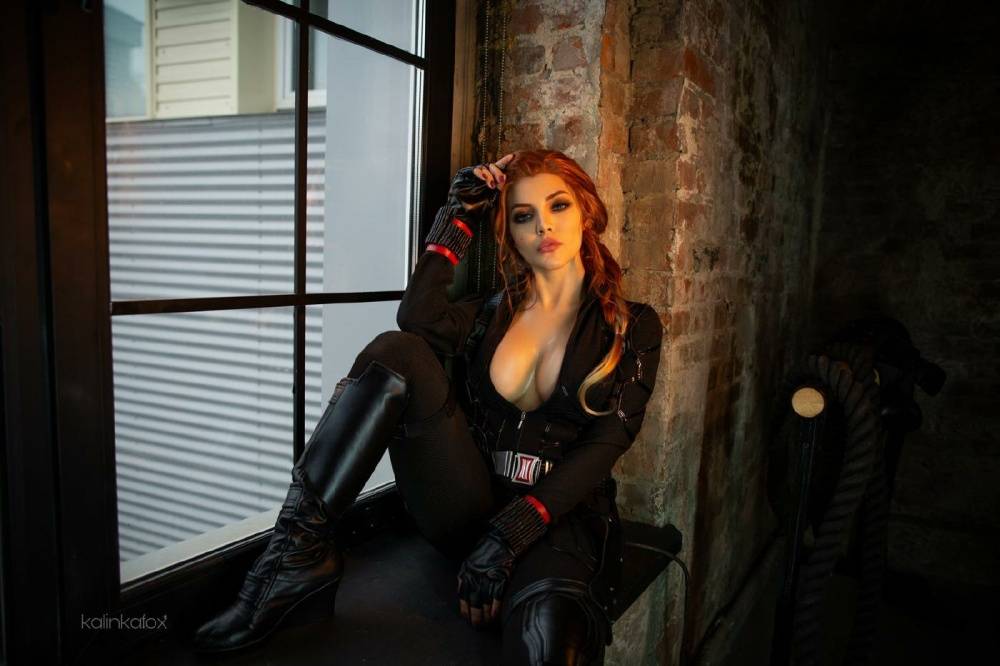 Kalinka Fox Nude Black Widow Cosplay Patreon Set Leaked - #8