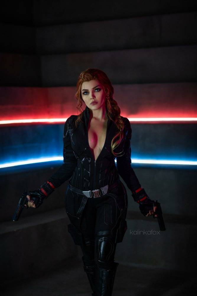 Kalinka Fox Nude Black Widow Cosplay Patreon Set Leaked - #12