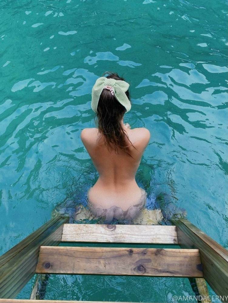 Amanda Cerny Nude Swimming Onlyfans Set Leaked - #1