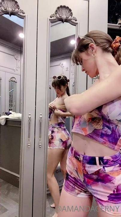 Amanda Cerny Nude Closet Striptease Onlyfans photo Leaked - #4