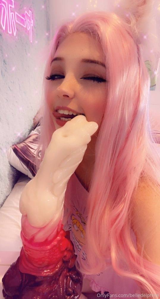 Belle Delphine Nude Pink Pajama Onlyfans Set Leaked - #6