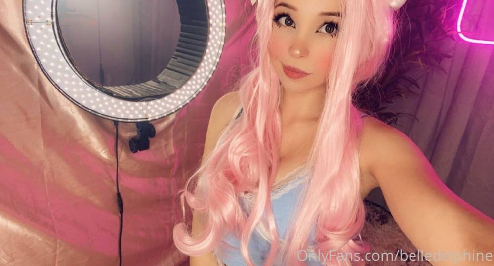 Belle Delphine Nude Pink Hair Bunny Onlyfans Set Leaked - #16