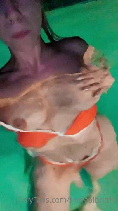 Therealbrittfit Nude Skinny Dipping Onlyfans photo Leaked - #7