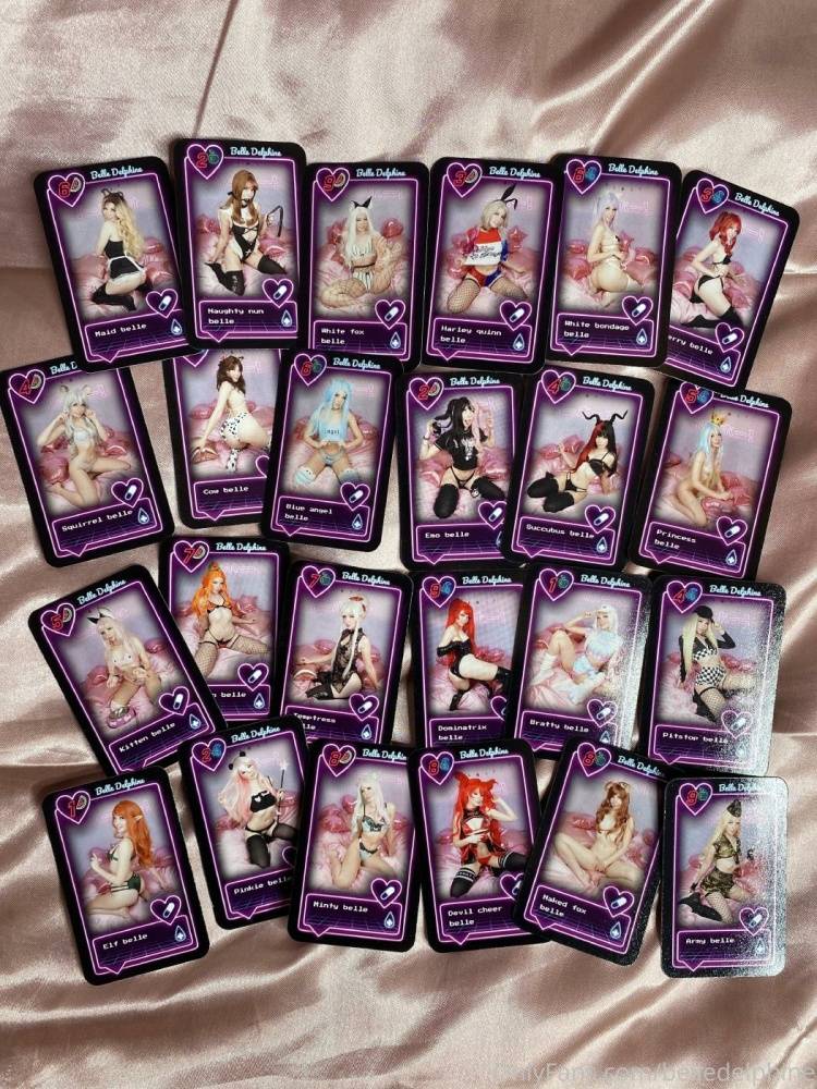 Belle Delphine Collectable Cards Onlyfans Set Leaked - #6