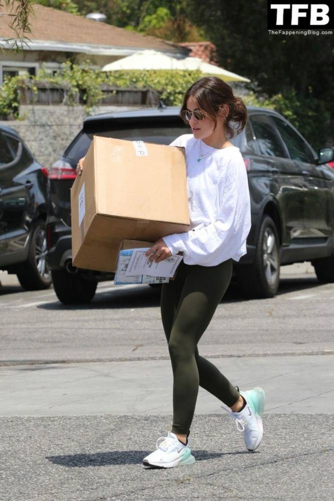 Lucy Hale is Pictured Out and About Running Errands in LA - #12