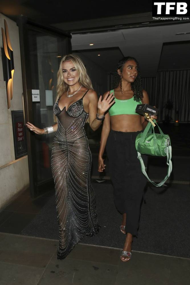 Tallia Storm Looks Hot in a See-Through Dress After the TOWIE Season Launch Party - #8