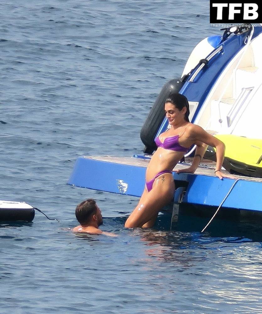 Ruben Dias Packs on the PDA with a Mysterious Scantily-Clad Woman on a Boat in Formentera - #21