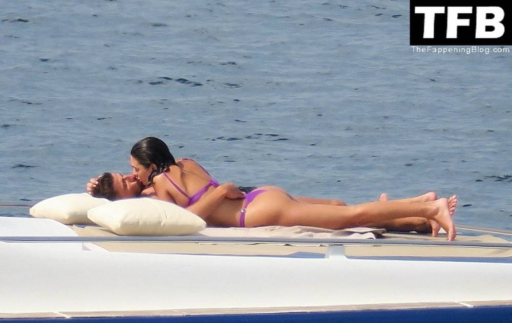 Ruben Dias Packs on the PDA with a Mysterious Scantily-Clad Woman on a Boat in Formentera - #19
