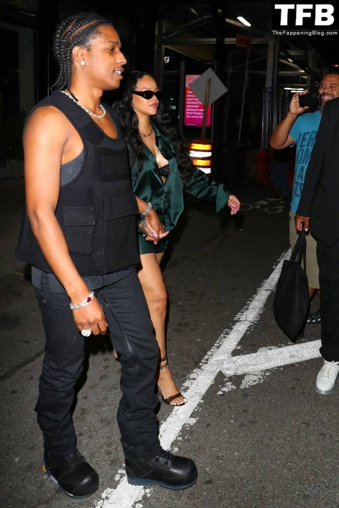 Rihanna & ASAP Rocky Enjoy a Date Night at the Ned Hotel - #38