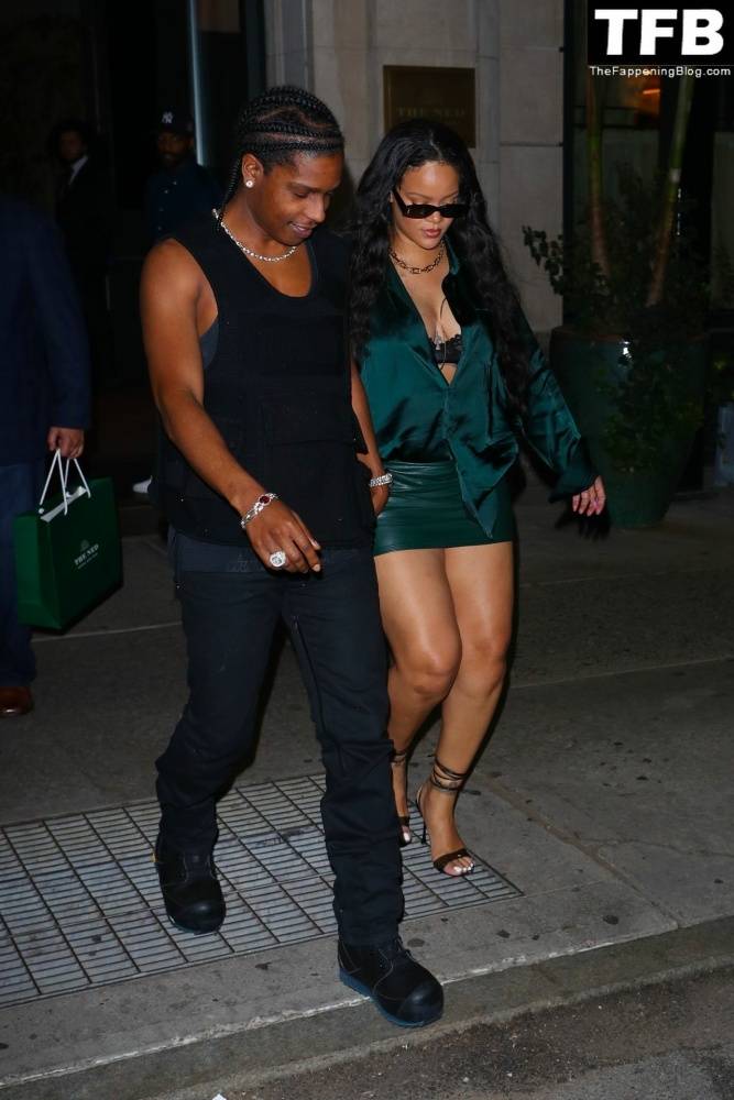 Rihanna & ASAP Rocky Enjoy a Date Night at the Ned Hotel - #1