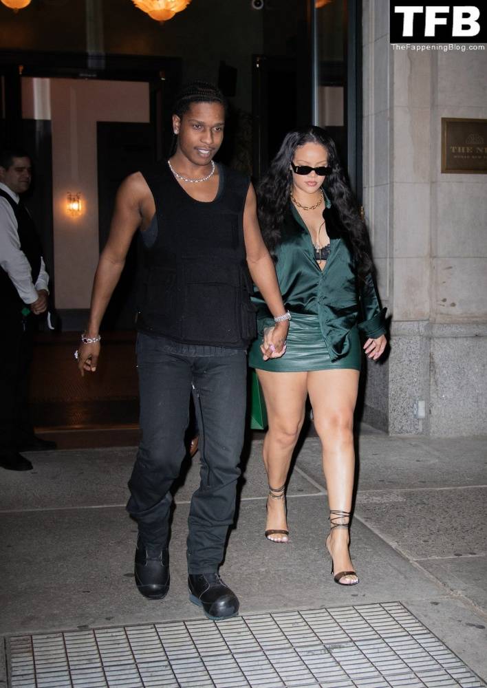 Rihanna & ASAP Rocky Enjoy a Date Night at the Ned Hotel - #40