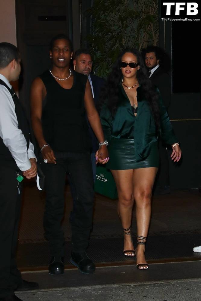 Rihanna & ASAP Rocky Enjoy a Date Night at the Ned Hotel - #13