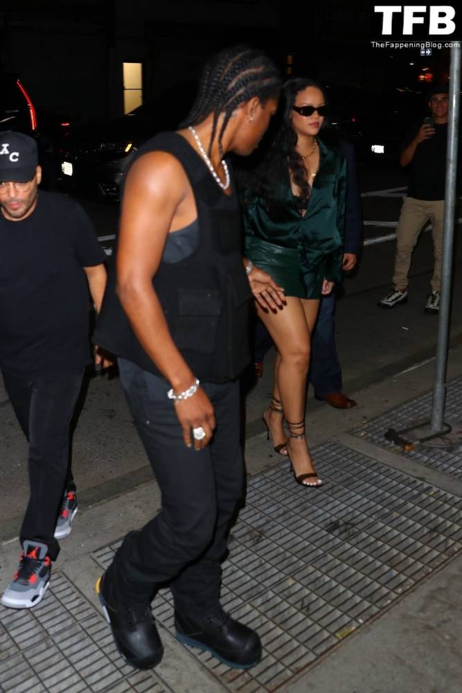 Rihanna & ASAP Rocky Enjoy a Date Night at the Ned Hotel - #11