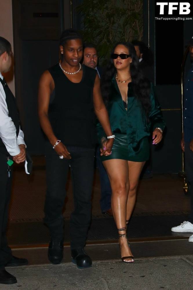 Rihanna & ASAP Rocky Enjoy a Date Night at the Ned Hotel - #30