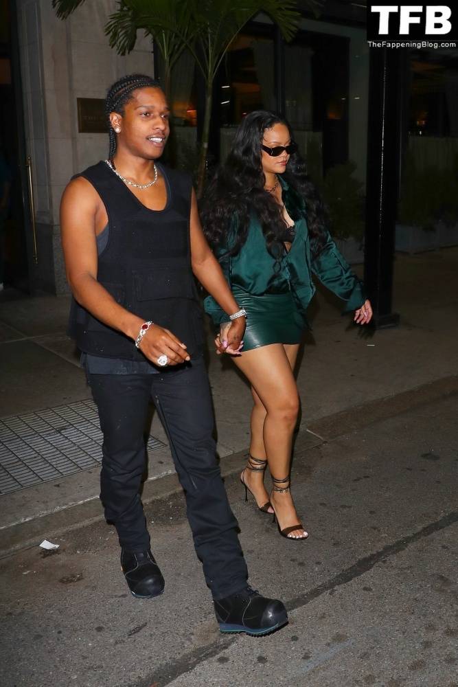 Rihanna & ASAP Rocky Enjoy a Date Night at the Ned Hotel - #17