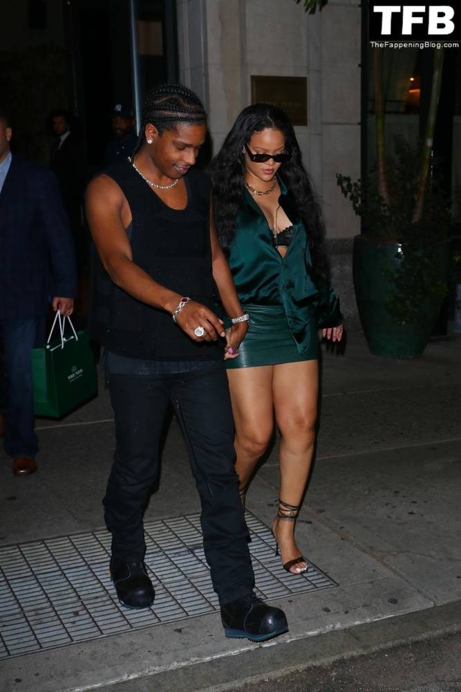 Rihanna & ASAP Rocky Enjoy a Date Night at the Ned Hotel - #18