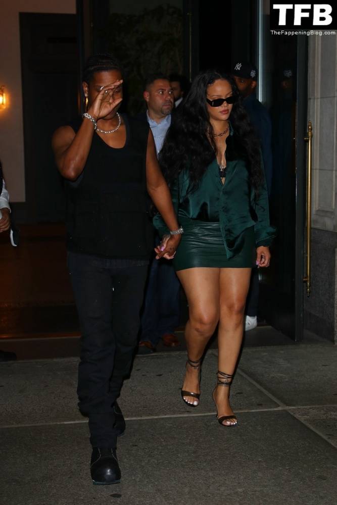 Rihanna & ASAP Rocky Enjoy a Date Night at the Ned Hotel - #22
