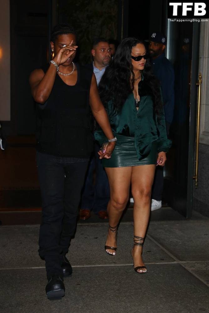 Rihanna & ASAP Rocky Enjoy a Date Night at the Ned Hotel - #33