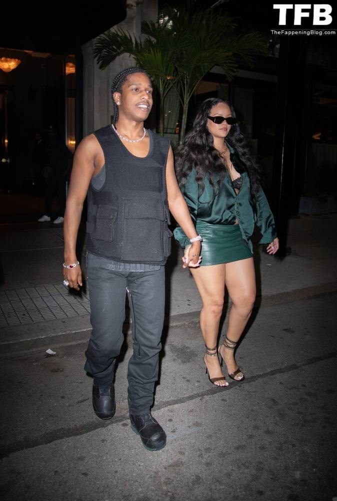 Rihanna & ASAP Rocky Enjoy a Date Night at the Ned Hotel - #45
