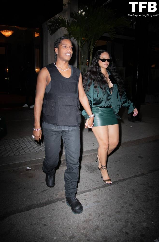 Rihanna & ASAP Rocky Enjoy a Date Night at the Ned Hotel - #36
