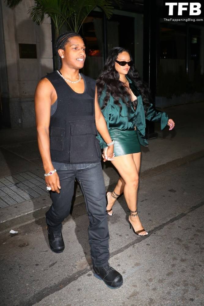 Rihanna & ASAP Rocky Enjoy a Date Night at the Ned Hotel - #10