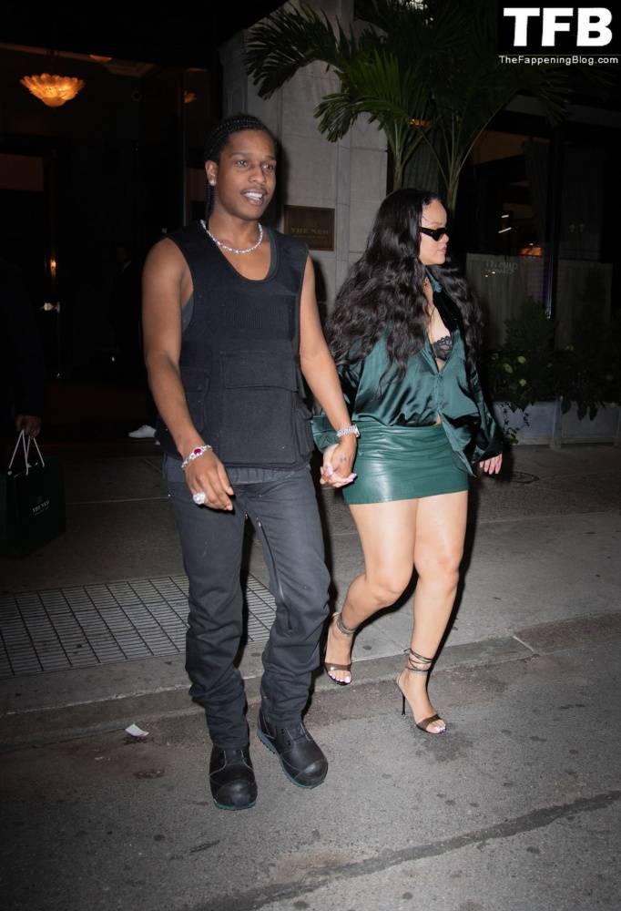 Rihanna & ASAP Rocky Enjoy a Date Night at the Ned Hotel - #16