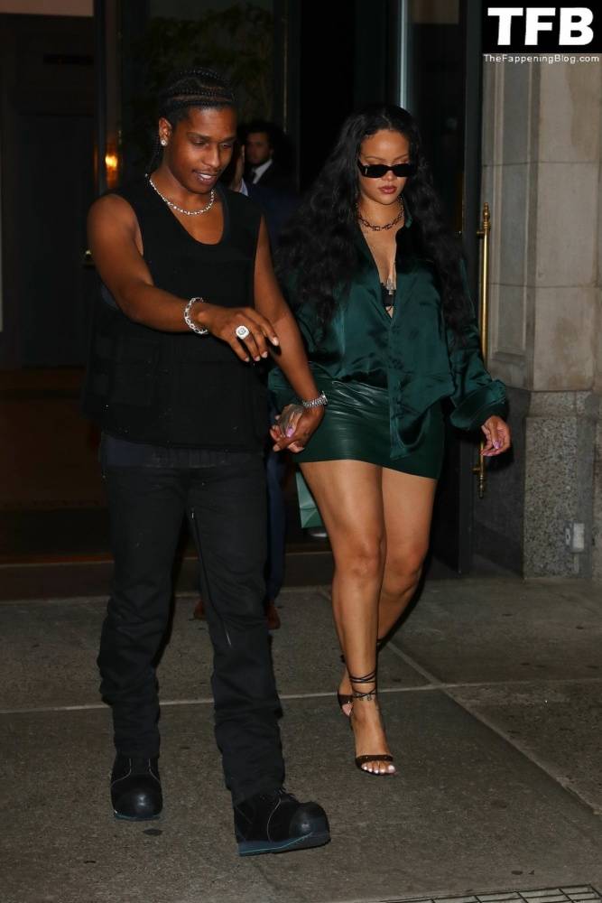 Rihanna & ASAP Rocky Enjoy a Date Night at the Ned Hotel - #39