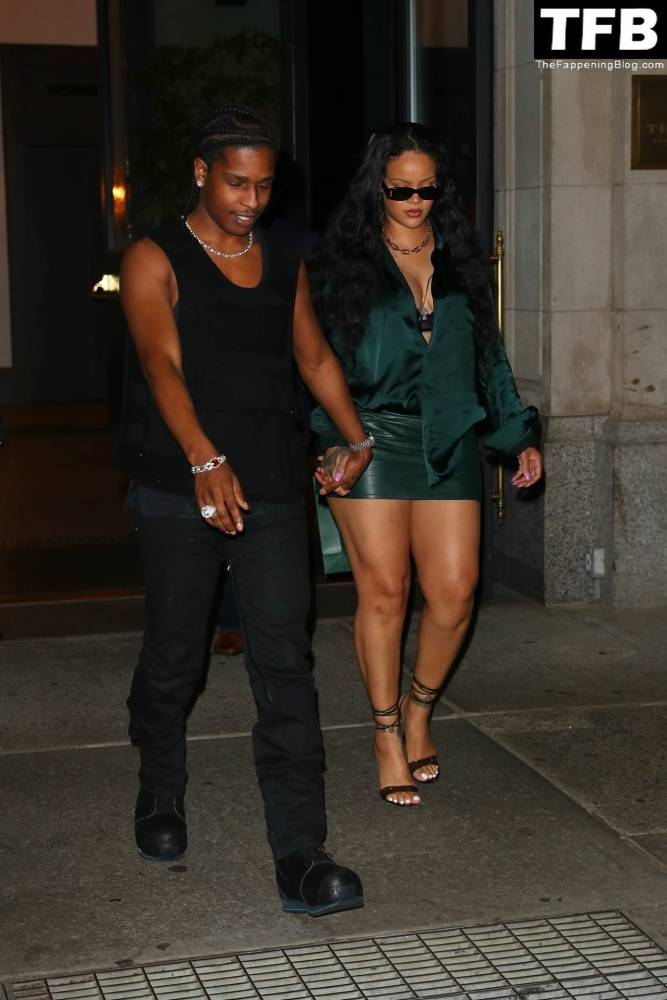Rihanna & ASAP Rocky Enjoy a Date Night at the Ned Hotel - #7