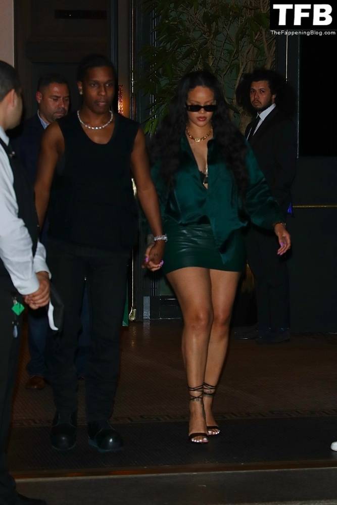 Rihanna & ASAP Rocky Enjoy a Date Night at the Ned Hotel - #42