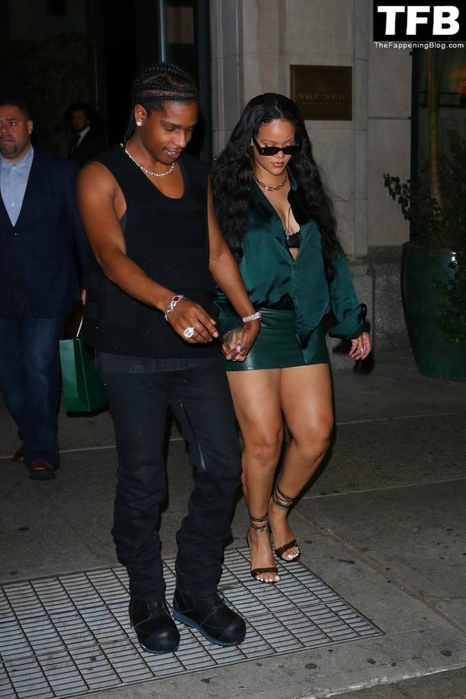 Rihanna & ASAP Rocky Enjoy a Date Night at the Ned Hotel - #14