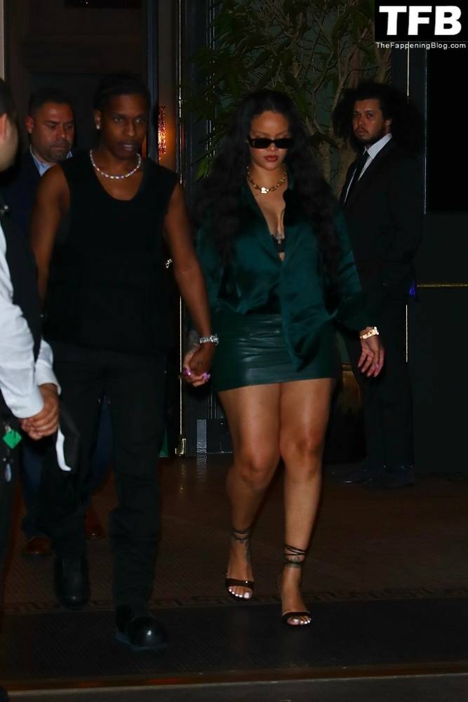 Rihanna & ASAP Rocky Enjoy a Date Night at the Ned Hotel - #41