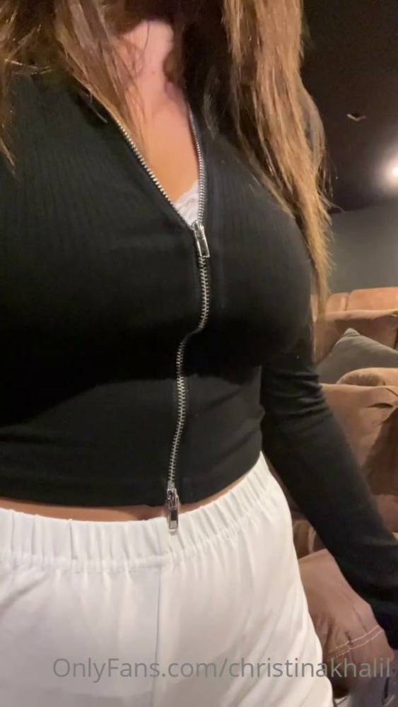 Christina Khalil Movie Theater Blowjob Onlyfans Video Leaked - #8