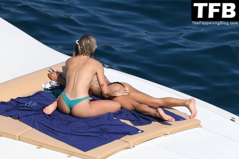 Ella Ding & Domenica Calarco Show Off Their Nude Tits While on Holiday on the Amalfi Coast - #46