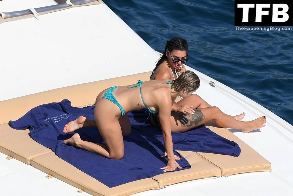 Ella Ding & Domenica Calarco Show Off Their Nude Tits While on Holiday on the Amalfi Coast - #14