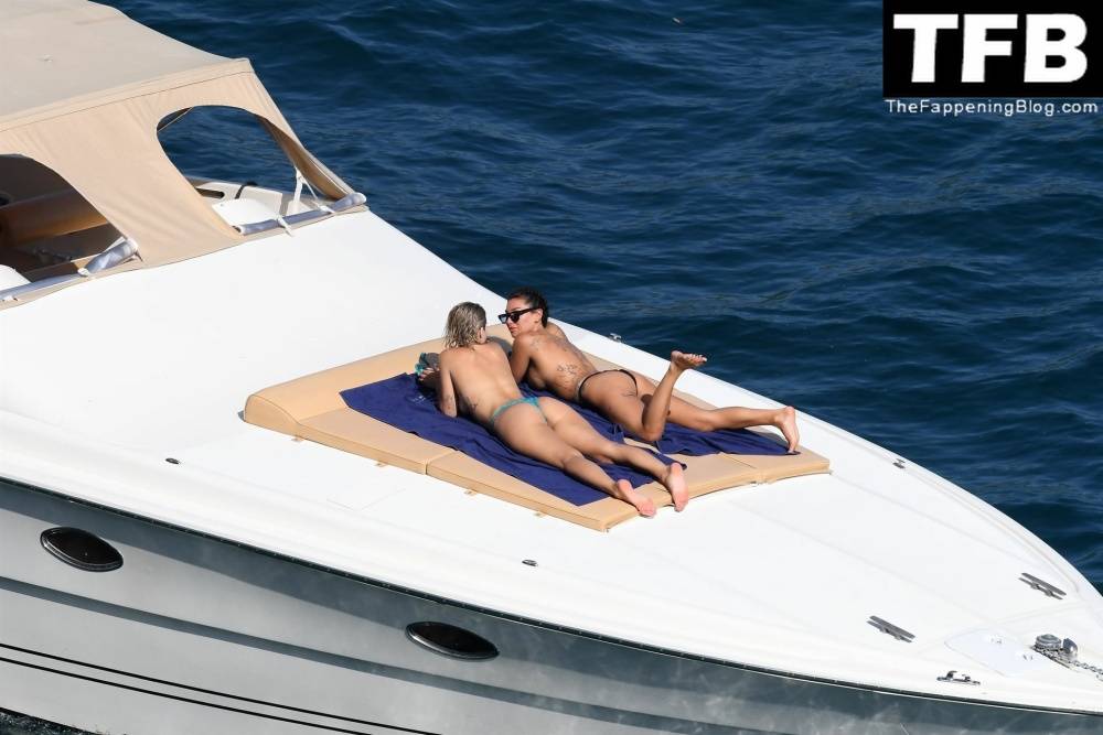 Ella Ding & Domenica Calarco Show Off Their Nude Tits While on Holiday on the Amalfi Coast - #23