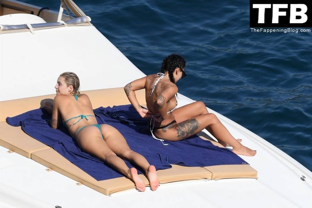 Ella Ding & Domenica Calarco Show Off Their Nude Tits While on Holiday on the Amalfi Coast - #27